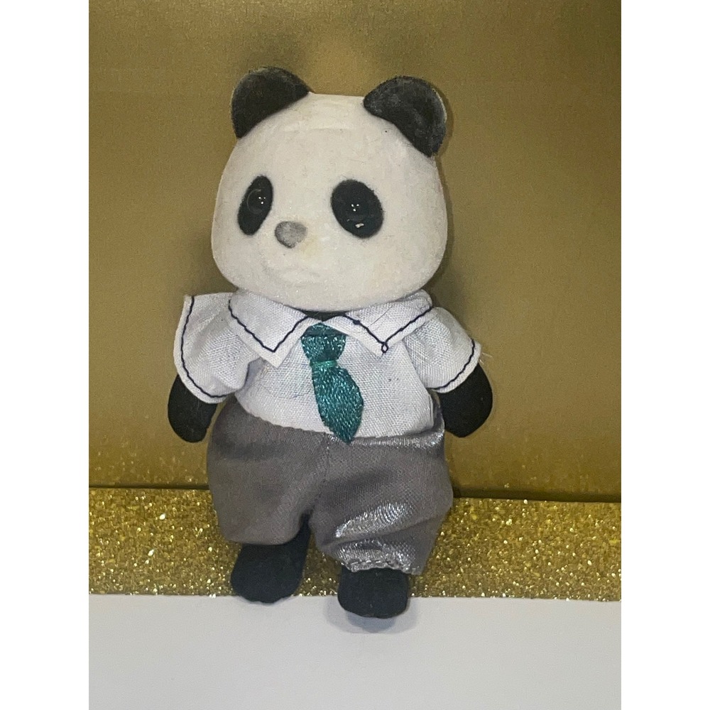 Calico Critters Panda‎ Doll Miniature Figure Collectible Toy
